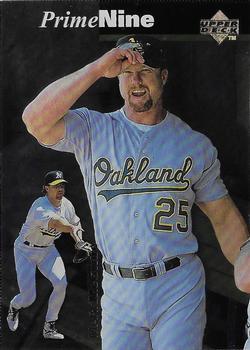#PN24 Mark McGwire - Oakland Athletics - 1998 Upper Deck - Prime Nine Baseball