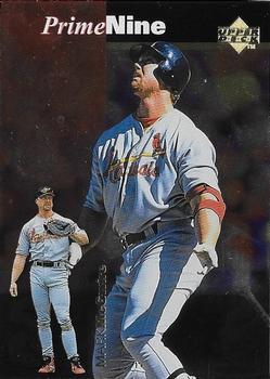 #PN28 Mark McGwire - St. Louis Cardinals - 1998 Upper Deck - Prime Nine Baseball