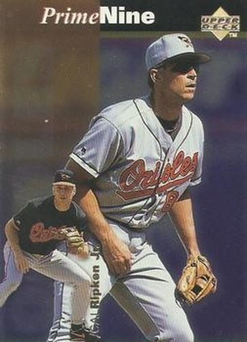 #PN34 Cal Ripken Jr. - Baltimore Orioles - 1998 Upper Deck - Prime Nine Baseball
