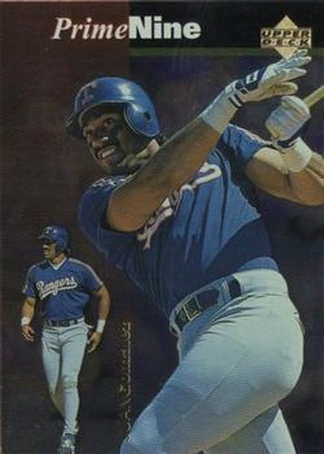 #PN36 Juan Gonzalez - Texas Rangers - 1998 Upper Deck - Prime Nine Baseball