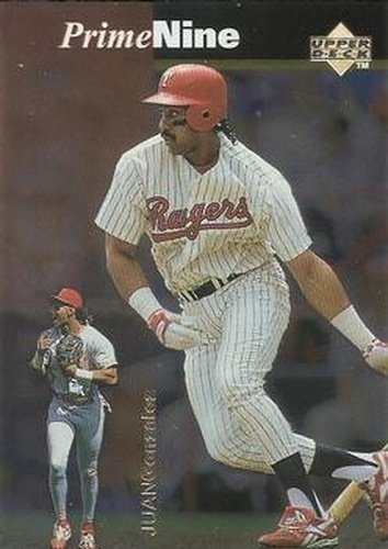 #PN38 Juan Gonzalez - Texas Rangers - 1998 Upper Deck - Prime Nine Baseball