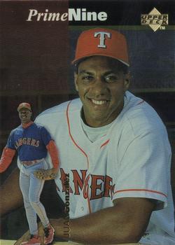 #PN39 Juan Gonzalez - Texas Rangers - 1998 Upper Deck - Prime Nine Baseball
