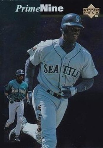 #PN3 Ken Griffey Jr. - Seattle Mariners - 1998 Upper Deck - Prime Nine Baseball