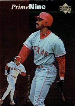 #PN41 Juan Gonzalez - Texas Rangers - 1998 Upper Deck - Prime Nine Baseball