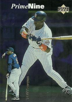 #PN48 Tony Gwynn - San Diego Padres - 1998 Upper Deck - Prime Nine Baseball