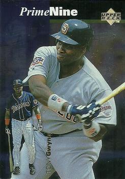#PN49 Tony Gwynn - San Diego Padres - 1998 Upper Deck - Prime Nine Baseball