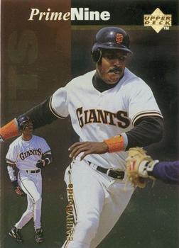 #PN51 Barry Bonds - San Francisco Giants - 1998 Upper Deck - Prime Nine Baseball