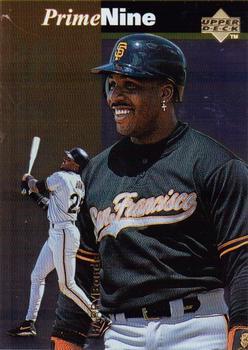 #PN53 Barry Bonds - San Francisco Giants - 1998 Upper Deck - Prime Nine Baseball