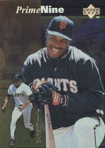 #PN55 Barry Bonds - San Francisco Giants - 1998 Upper Deck - Prime Nine Baseball