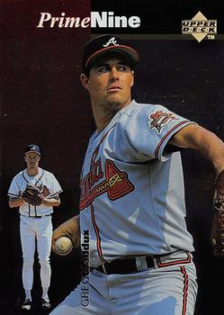 #PN57 Greg Maddux - Atlanta Braves - 1998 Upper Deck - Prime Nine Baseball