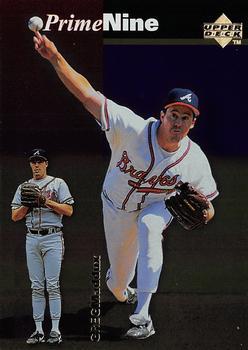 #PN59 Greg Maddux - Atlanta Braves - 1998 Upper Deck - Prime Nine Baseball