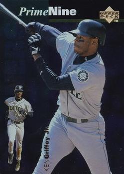 #PN5 Ken Griffey Jr. - Seattle Mariners - 1998 Upper Deck - Prime Nine Baseball
