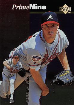 #PN60 Greg Maddux - Atlanta Braves - 1998 Upper Deck - Prime Nine Baseball