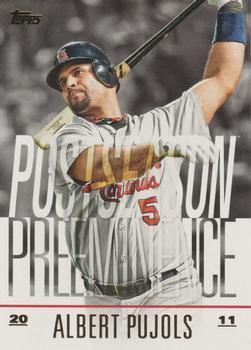 #PO-19 Albert Pujols - St. Louis Cardinals - 2018 Topps Update - Postseason Preeminence Baseball