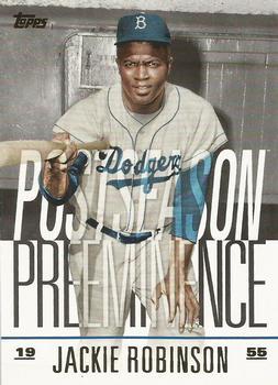 #PO-27 Jackie Robinson - Brooklyn Dodgers - 2018 Topps Update - Postseason Preeminence Baseball