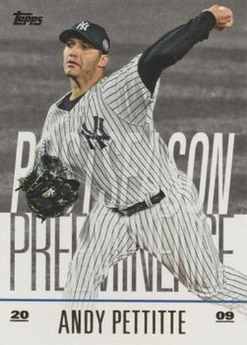 #PO-30 Andy Pettitte - New York Yankees - 2018 Topps Update - Postseason Preeminence Baseball