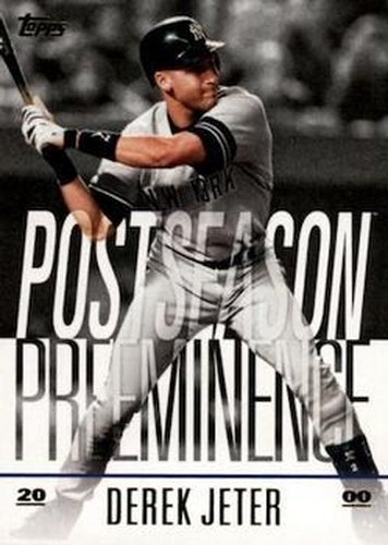 #PO-4 Derek Jeter - New York Yankees - 2018 Topps Update - Postseason Preeminence Baseball