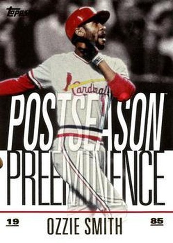 #PO-5 Ozzie Smith - St. Louis Cardinals - 2018 Topps Update - Postseason Preeminence Baseball