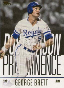 #PO-6 George Brett - Kansas City Royals - 2018 Topps Update - Postseason Preeminence Baseball