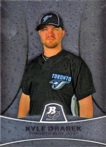 #PP14 Kyle Drabek - Toronto Blue Jays - 2010 Bowman Platinum - Prospects Baseball