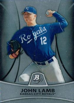 #PP22 John Lamb - Kansas City Royals - 2010 Bowman Platinum - Prospects Baseball