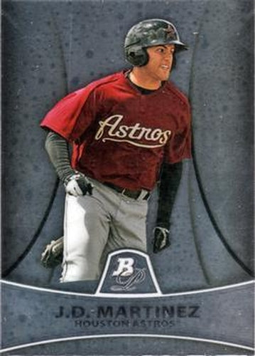 #PP23 J.D. Martinez - Houston Astros - 2010 Bowman Platinum - Prospects Baseball