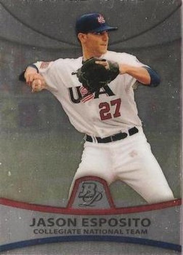 #PP34 Jason Esposito - USA - 2010 Bowman Platinum - Prospects Baseball