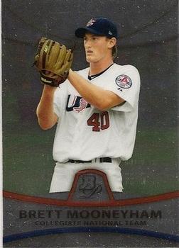 #PP43 Brett Mooneyham - USA - 2010 Bowman Platinum - Prospects Baseball