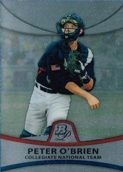 #PP44 Peter O'Brien - USA - 2010 Bowman Platinum - Prospects Baseball