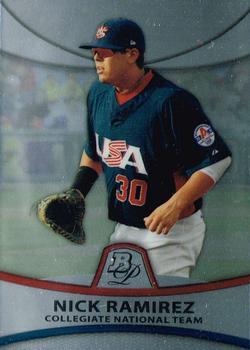 #PP45 Nick Ramirez - USA - 2010 Bowman Platinum - Prospects Baseball