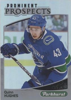 #PP-20 Quinn Hughes - Vancouver Canucks - 2019-20 Parkhurst - Prominent Prospects Hockey