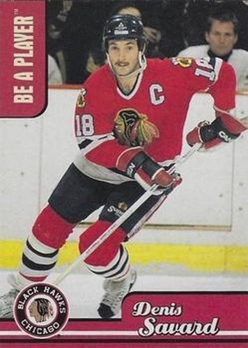 #R-3 Denis Savard - Chicago Blackhawks - 1999-00 Be a Player Memorabilia - Retail Hockey