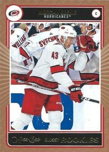 #R-6 Morgan Geekie - Carolina Hurricanes - 2020-21 O-Pee-Chee Glossy Rookies Bronze Hockey