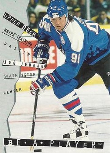 #R100 Joe Juneau - Washington Capitals - 1994-95 Upper Deck Be a Player Hockey