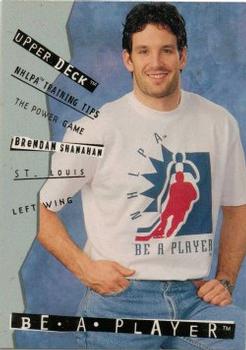 #R104 Brendan Shanahan - St. Louis Blues - 1994-95 Upper Deck Be a Player Hockey