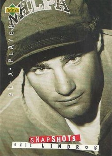 #R106 Eric Lindros - Philadelphia Flyers - 1994-95 Upper Deck Be a Player Hockey