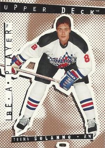#R11 Teemu Selanne - Winnipeg Jets - 1994-95 Upper Deck Be a Player Hockey