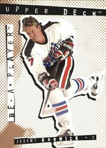 #R12 Jeremy Roenick - Chicago Blackhawks - 1994-95 Upper Deck Be a Player Hockey