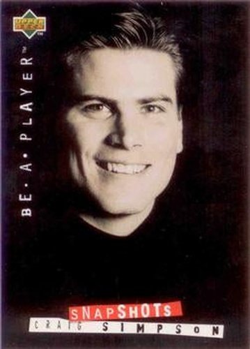 #R120 Craig Simpson - Buffalo Sabres - 1994-95 Upper Deck Be a Player Hockey