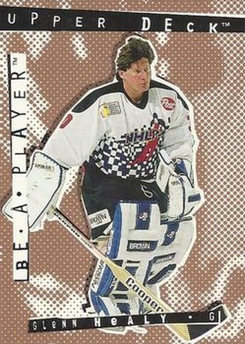 #R13 Glenn Healy - New York Rangers - 1994-95 Upper Deck Be a Player Hockey