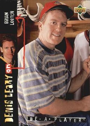 #R149 Brian Leetch - New York Rangers - 1994-95 Upper Deck Be a Player Hockey