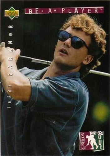 #R167 Terry Carkner - Detroit Red Wings - 1994-95 Upper Deck Be a Player Hockey