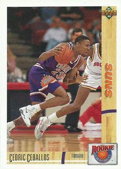#R20 Cedric Ceballos - Phoenix Suns - 1991-92 Upper Deck - Rookie Standouts Basketball