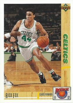 #R23 Rick Fox - Boston Celtics - 1991-92 Upper Deck - Rookie Standouts Basketball