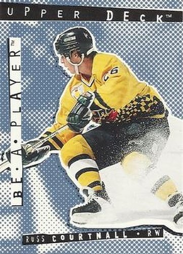 #R27 Russ Courtnall - Dallas Stars - 1994-95 Upper Deck Be a Player Hockey