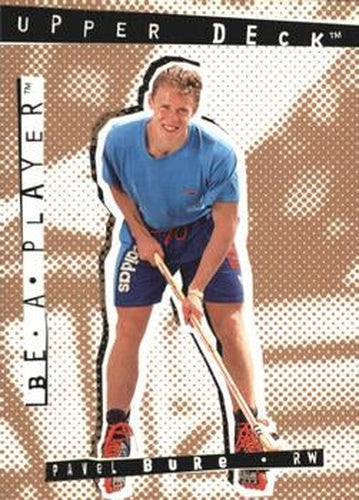 #R35 Pavel Bure - Vancouver Canucks - 1994-95 Upper Deck Be a Player Hockey
