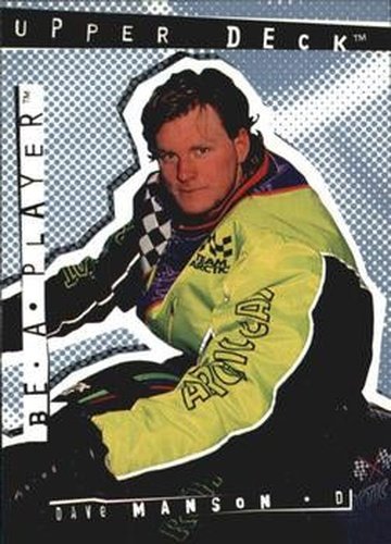 #R41 Dave Manson - Winnipeg Jets - 1994-95 Upper Deck Be a Player Hockey