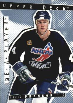 #R43 Chris Pronger - Hartford Whalers - 1994-95 Upper Deck Be a Player Hockey
