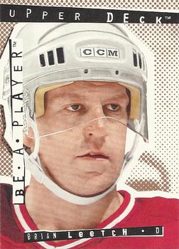 #R46 Brian Leetch - New York Rangers - 1994-95 Upper Deck Be a Player Hockey