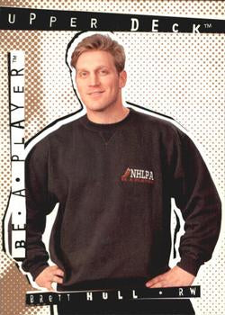 #R48 Brett Hull - St. Louis Blues - 1994-95 Upper Deck Be a Player Hockey
